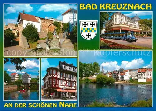 AK / Ansichtskarte Bad Kreuznach Nahepartie Radon Solbad Brueckehaeuser Kat. Bad Kreuznach