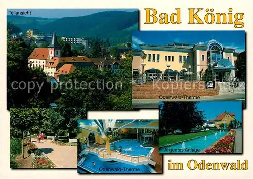AK / Ansichtskarte Bad Koenig Odenwald Therme Argentat Anlage  Kat. Bad Koenig