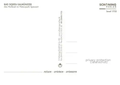 AK / Ansichtskarte Salmuenster Bad Soden Heilbad im Spessart Kat. Bad Soden am Taunus