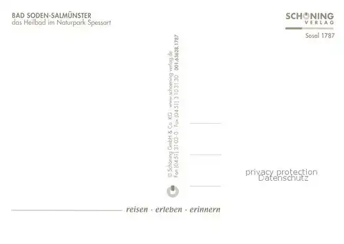 AK / Ansichtskarte Salmuenster Bad Soden Heilbad im Spessart Kat. Bad Soden am Taunus