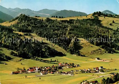 AK / Ansichtskarte Thalkirchdorf mit Denneberg Kat. Oberstaufen