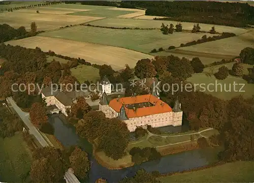 AK / Ansichtskarte Ascheberg Herbern Schloss Westerwinkel Fliegeraufnahme Kat. Ascheberg