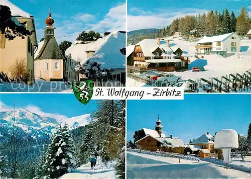 AK / Ansichtskarte St Wolfgang Deutschlandsberg Kirche Dorfpartien Panorama