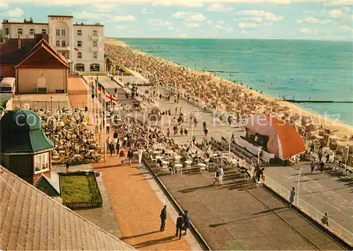 Westerland Sylt Nordseeheilbad Konzertpavillon Strand Promenade Kat. Westerland