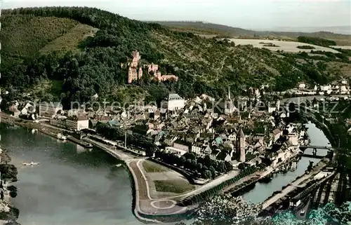 Wertheim Main Taubermuendung Main Burg Fliegeraufnahme Kat. Wertheim