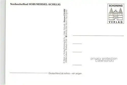 Horumersiel Fliegeraufnahme Schillig Kueste Kat. Wangerland