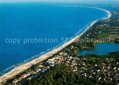 Usedom Fliegeraufnahme Heringsdorf Ahlbeck Kat. Usedom