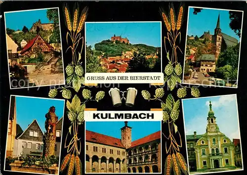 AK / Ansichtskarte Kulmbach Ortsansichten Kat. Kulmbach