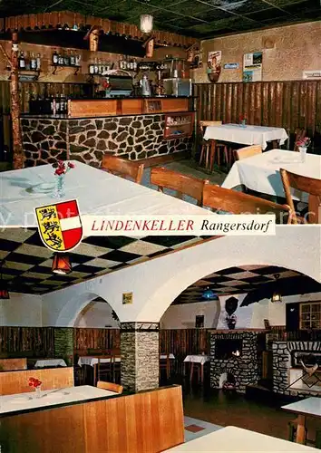 AK / Ansichtskarte Rangersdorf Kaernten Lindenkeller Gaststube Bar Kat. Rangersdorf