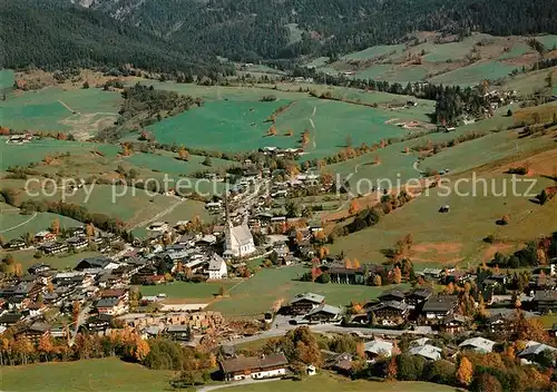 AK / Ansichtskarte Maria Alm Steinernen Meer Fliegeraufnahme Kat. Maria Alm am Steinernen Meer