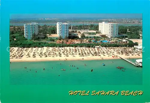 AK / Ansichtskarte Tunis Hotel Sahara Beach Fliegeraufnahme Kat. Tunis