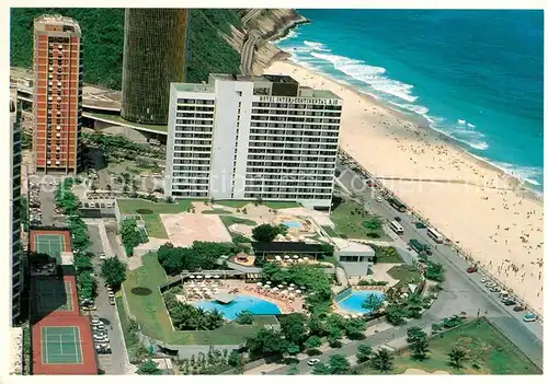 AK / Ansichtskarte Rio de Janeiro Hotel Inter Continental Rio Fliegeraufnahme Kat. Rio de Janeiro