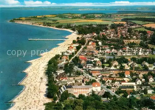 AK / Ansichtskarte Niendorf Ostseebad Fliegeraufnahme Kat. Timmendorfer Strand