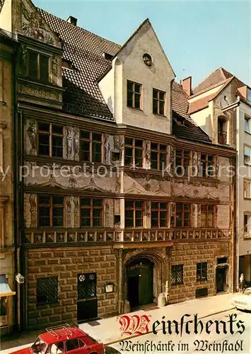 AK / Ansichtskarte Muenchen Weinschenks Weinstadl Kat. Muenchen