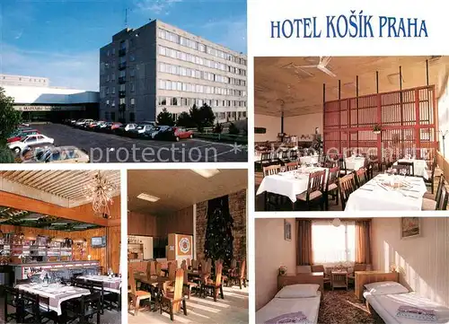 AK / Ansichtskarte Praha Prahy Prague Hotel Kosik Gastraeume Gaestezimmer Kat. Praha