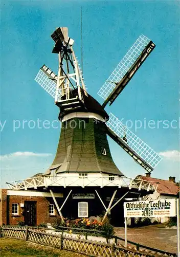 AK / Ansichtskarte Norderney Nordseebad Windmuehle Ostfriesische Teestube Kat. Norderney