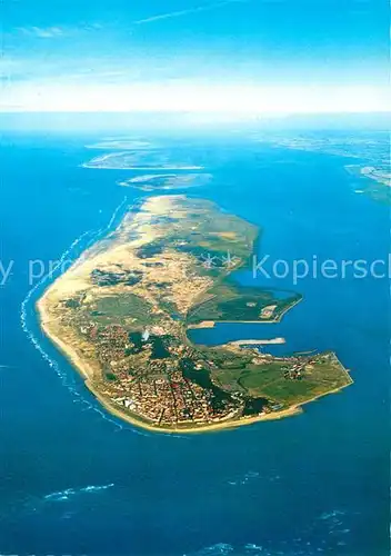 AK / Ansichtskarte Norderney Nordseebad Nordseeinsel Fliegeraufnahme aus ca. 2500 m Hoehe Kat. Norderney