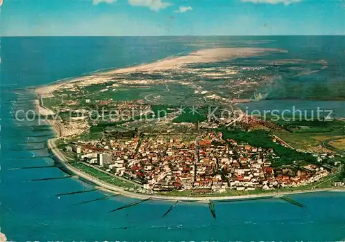 AK / Ansichtskarte Norderney Nordseebad Fliegeraufnahme Kat. Norderney