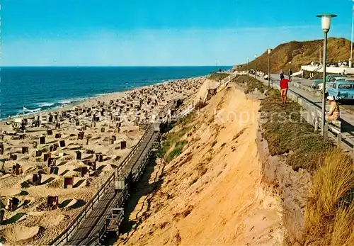 AK / Ansichtskarte Wenningstedt Sylt Kurstrand Kat. Wenningstedt Braderup (Sylt)