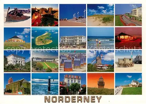 AK / Ansichtskarte Norderney Nordseebad Impressionen der Nordseeinsel Kat. Norderney