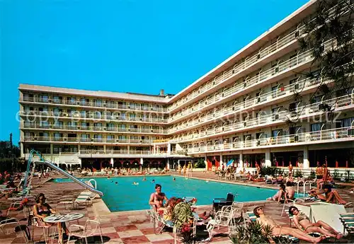 AK / Ansichtskarte Lloret de Mar Hotel Olympic Swimming Pool Kat. Costa Brava Spanien