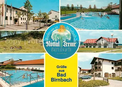 AK / Ansichtskarte Bad Birnbach Thermalbad Sportanlagen Freibad Rottal Therme Kat. Bad Birnbach