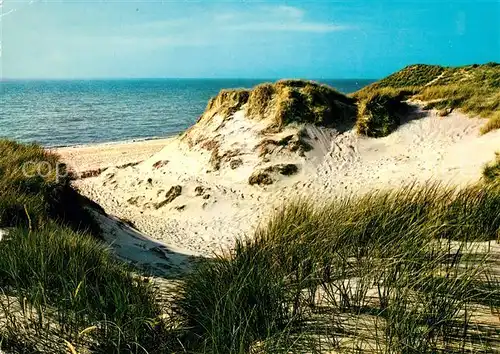AK / Ansichtskarte Insel Sylt Duenen am Meer Landschaftspanorama Kat. Westerland