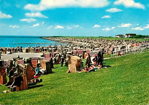 AK / Ansichtskarte Buesum Nordseebad Suedstrand Kat. Buesum