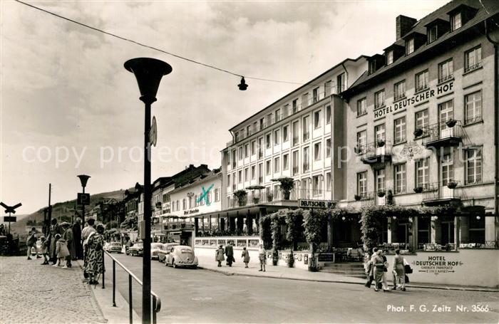 Ak Ansichtskarte Ruedesheim Rhein Rheinstrasse Mit Parkhotel Deutscher Hof Kat Ruedesheim Am Rhein Nr Kn Oldthing Ansichtskarten Hessen