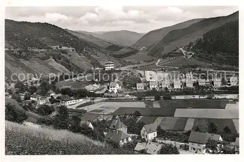 AK / Ansichtskarte Lorch Rheingau Fliegeraufnahme mit Wispertal und Jugendherberge Kat. Lorch