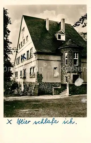 AK / Ansichtskarte Niedermendig Koblenz Naturfreundehaus Laacher See Kat. Mendig