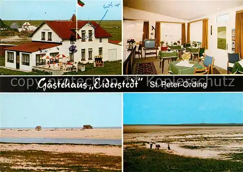 Peter Ording St Gaestehaus Eiderstedt Strand Kat. Sankt Peter Ording