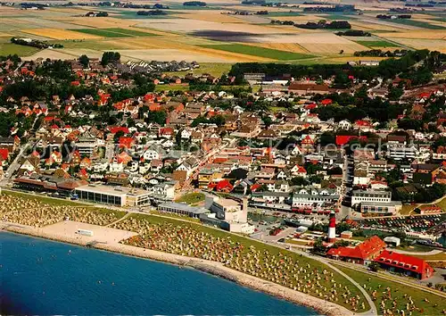 Buesum Nordseebad Fliegeraufnahme Kurzentrum Kat. Buesum