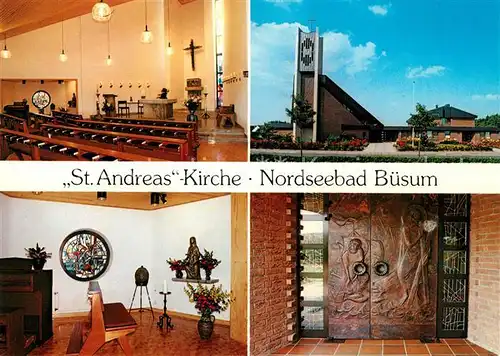 Buesum Nordseebad Sankt Andreas Kirche  Kat. Buesum