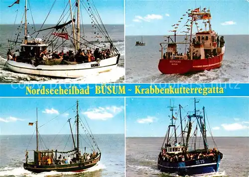 Buesum Nordseebad Krabbenkutterregatta Kat. Buesum