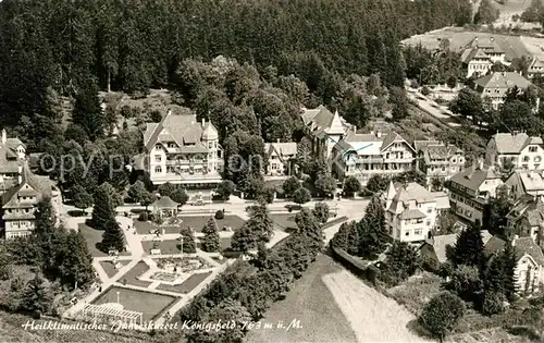 Koenigsfeld Schwarzwald Fliegeraufnahme Kurpark Kat. Koenigsfeld im Schwarzwald