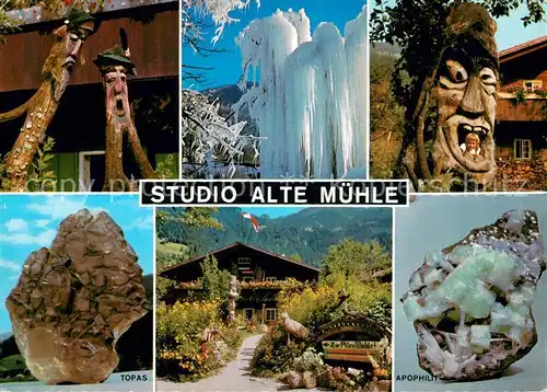 Mayrhofen Zillertal Studio Alte Muehle Mineralien Kat. Mayrhofen