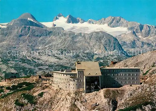 Krippenstein Berghaus mit Koenig Dachstein