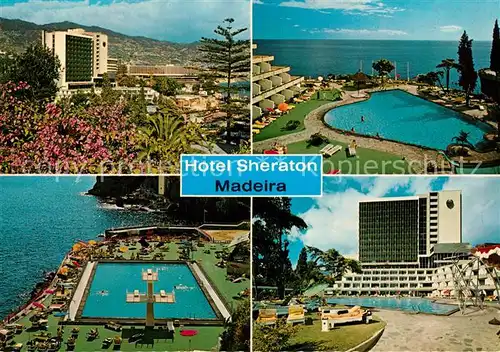 Funchal Sheraton Hotel Swimming Pool Meerblick Kat. Funchal