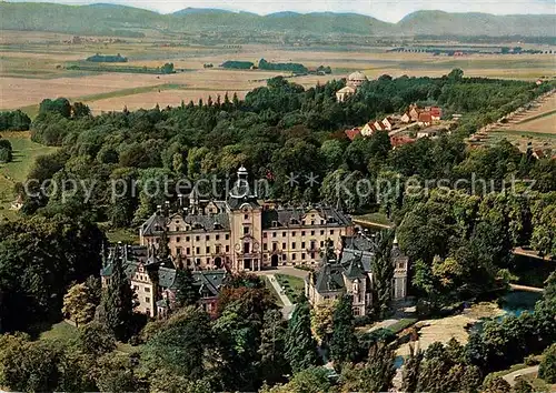 Bueckeburg Schloss Fliegeraufnahme Kat. Bueckeburg