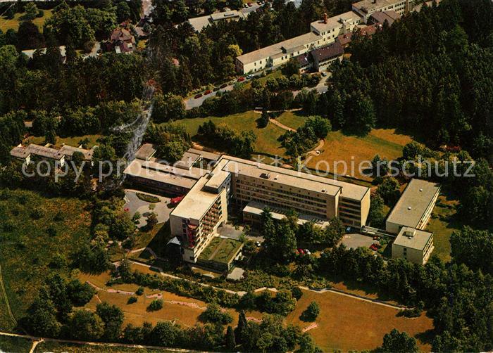 Bad Schwalbach Klinik der LVA Oldenburg Bremen Fliegeraufnahme Kat. Bad