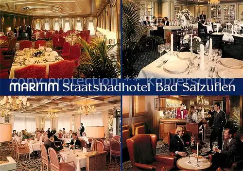 Bad Salzuflen Maritim Staatsbadhotel Restaurant Kat. Bad Salzuflen