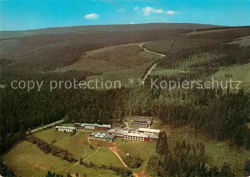 St Andreasberg Harz Tagungsstaette Internationales Haus Sonnenberg Fliegeraufnahme Kat. Sankt Andreasberg