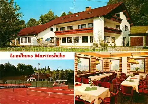 AK / Ansichtskarte Oberreute Landhaus Cafe Pension Martinshoehe Kat. Oberreute