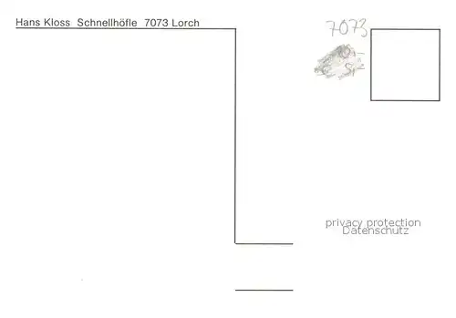 AK / Ansichtskarte Lorch Wuerttemberg Kreissparkasse Stadtkirche Kuenstlerkarte Kat. Lorch