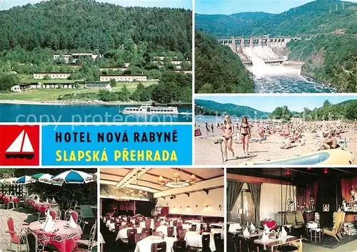 AK / Ansichtskarte Slapska Prehrada Hotel Nova Rabyne