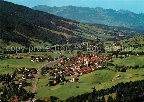 AK / Ansichtskarte Hindelang Vorderhindelang von der Jochstrasse Kat. Bad Hindelang