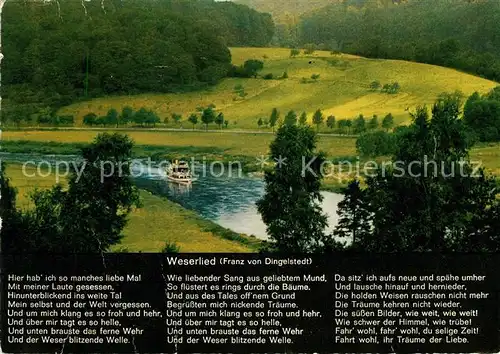 AK / Ansichtskarte Hannoversch Muenden Oberweser Fahrgastschiffahrt Kat. Hann. Muenden
