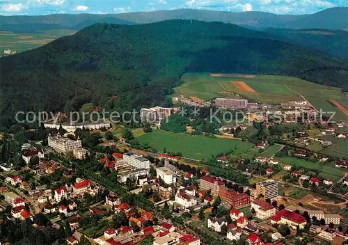 AK / Ansichtskarte Bad Wildungen Kurviertel Fliegeraufnahme Kat. Bad Wildungen