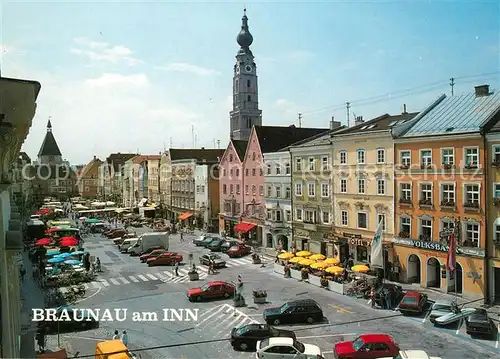 AK / Ansichtskarte Braunau Inn Stadtplatz